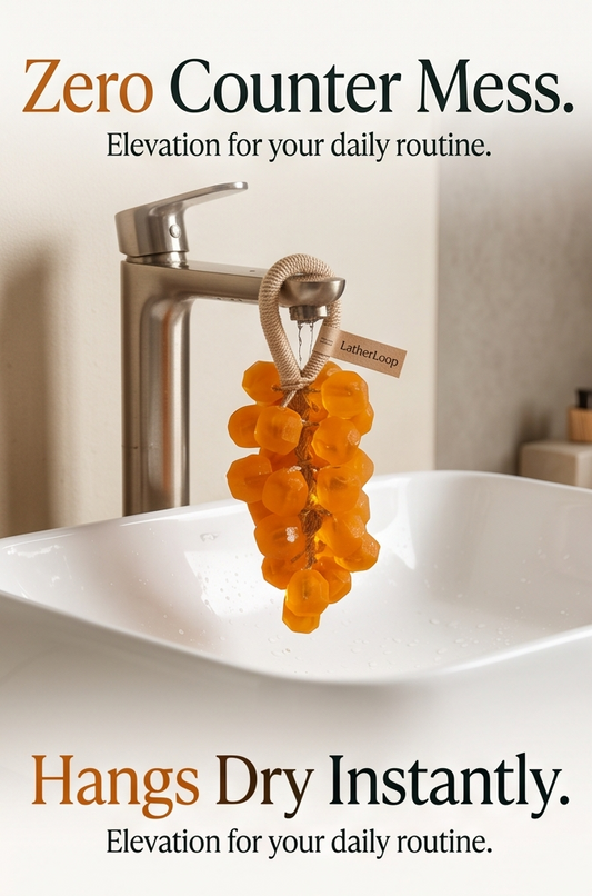 LatherLoop™ Hanging Botanical Soap