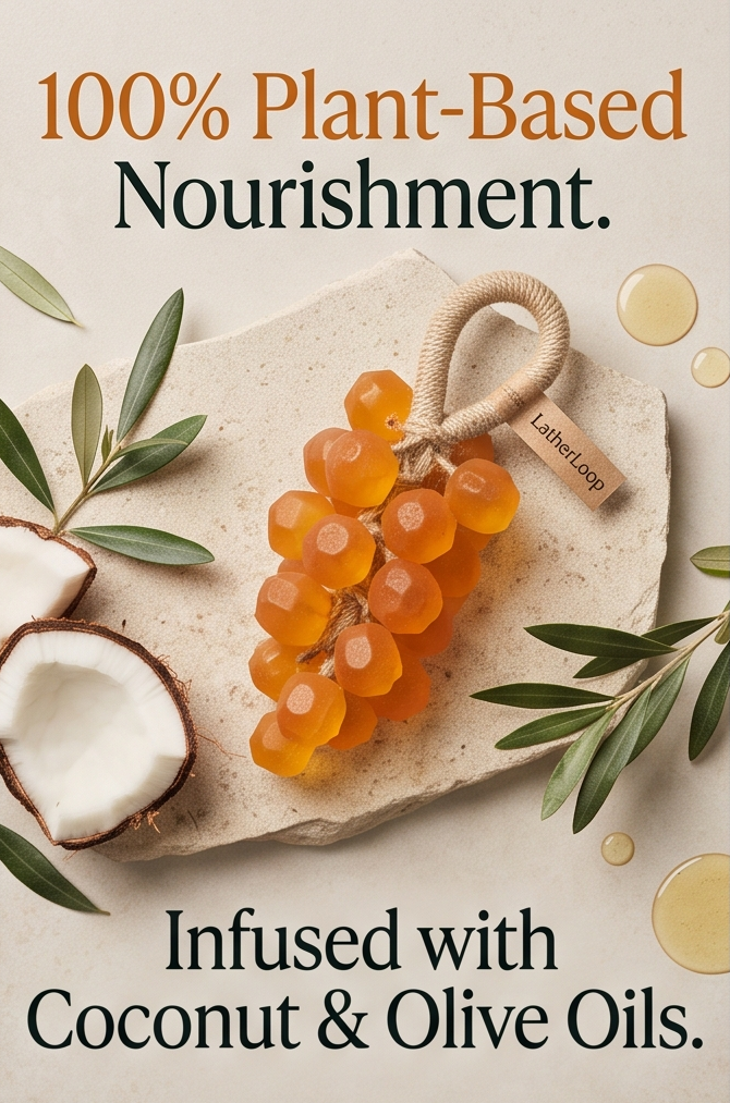 LatherLoop™ Hanging Botanical Soap